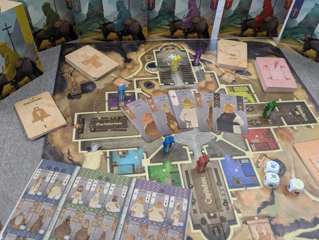 修道院殺人事件　ボードゲーム