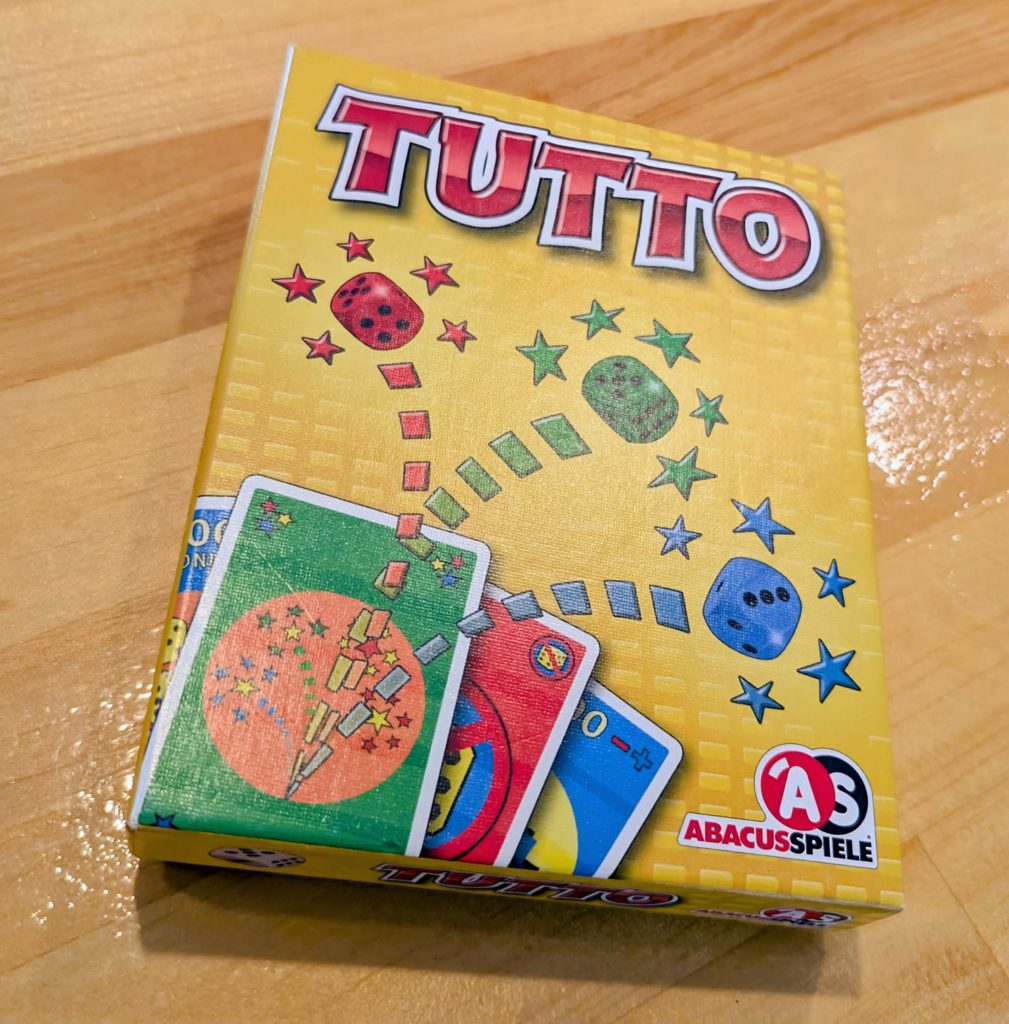 トゥット ダイスゲーム ボードゲーム