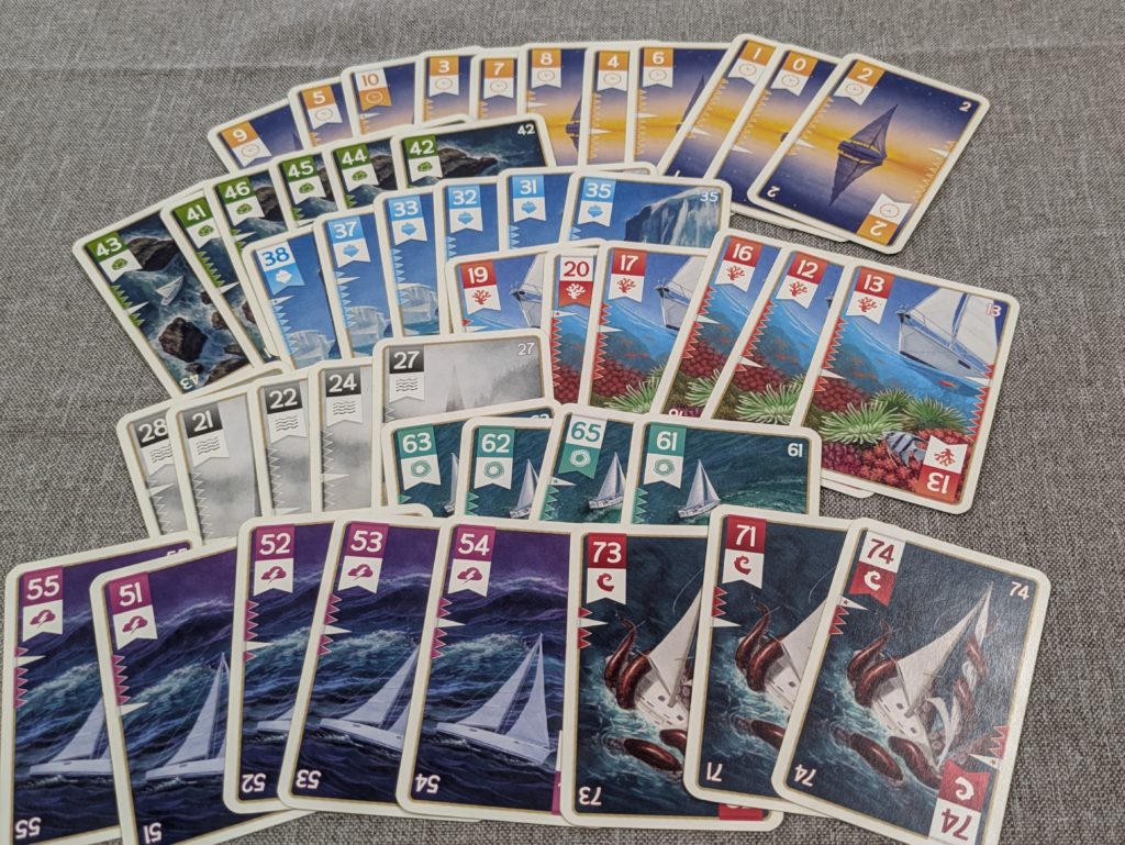 波乱と海原 ボードゲーム カードゲーム テーブルゲーム トリックテイキング