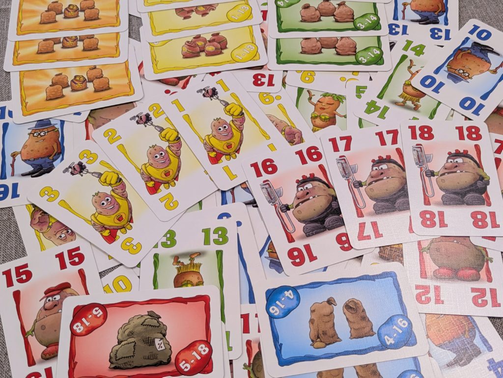 ポテトマン ボードゲーム カードゲーム テーブルゲーム トリックテイキング