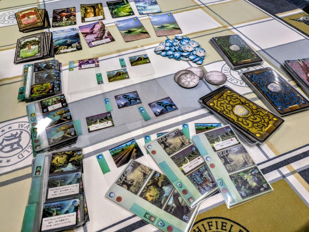 ボードゲーム カードゲーム
デッキ構築 透明カード
ミスティックベール